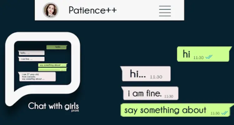 Chat with girl & Girls Mobile number prank android App screenshot 3